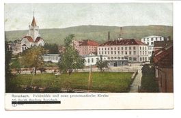 Rorschach (SG) Feldmühle - neue protestantische Kirche 1909