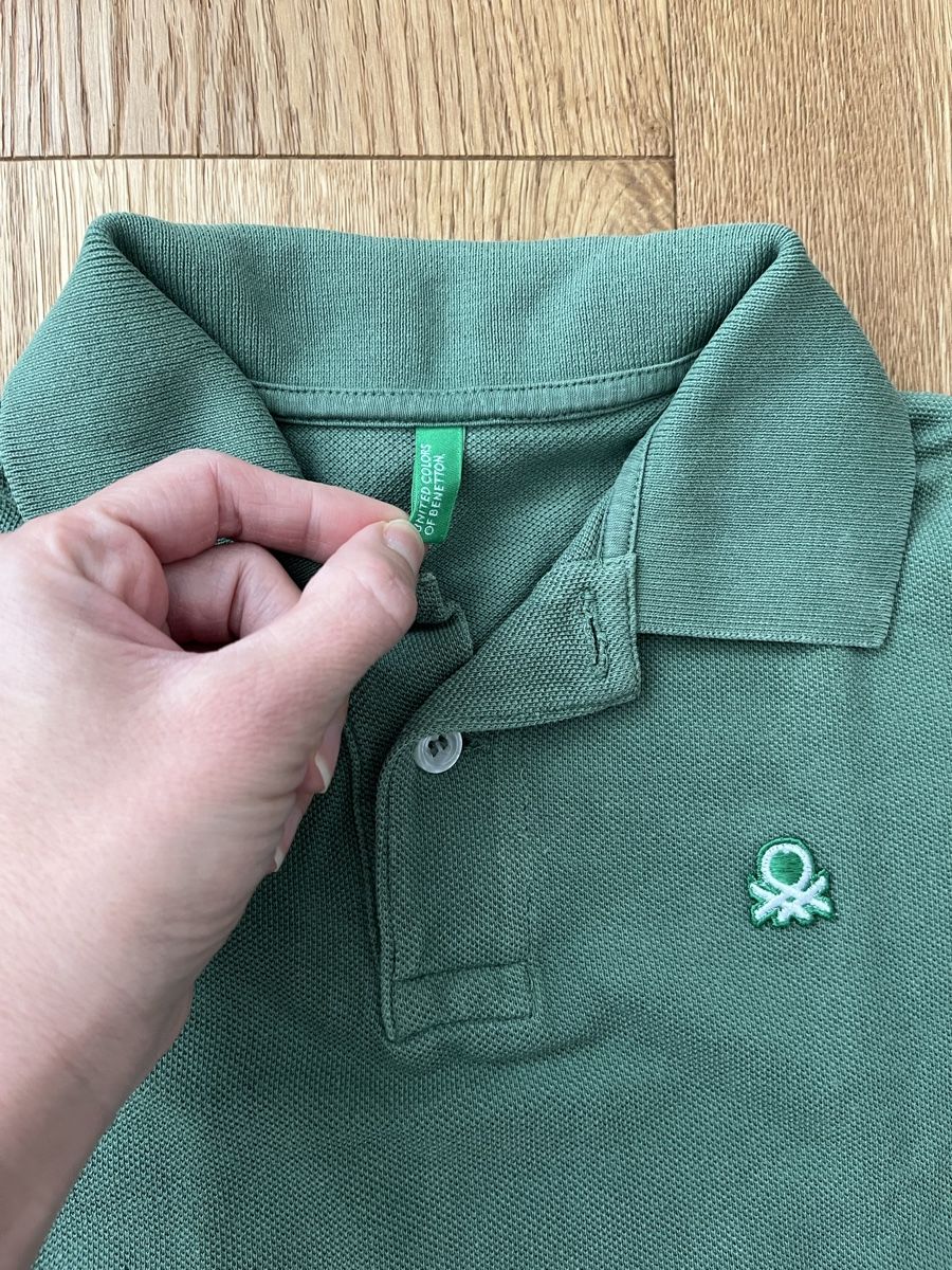 Benetton Camicie, T-shirt & Polo: Benetton Polo Shirt, Gr. 110 – Usato da Interlaken venduto da fbnscl 1