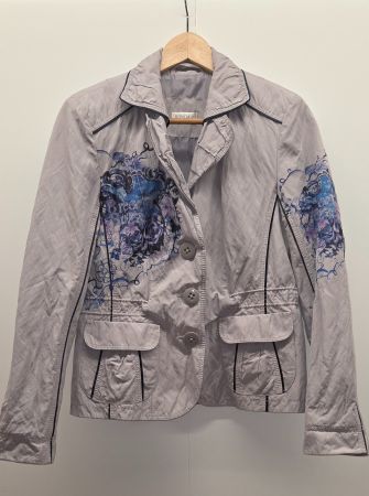 Damenblazer, Grösse 36, hellgrau, Bonita