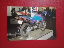 Photokarte Motorrad Ausstellung Yamaha