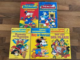 5 Donald Duck Taschenbücher