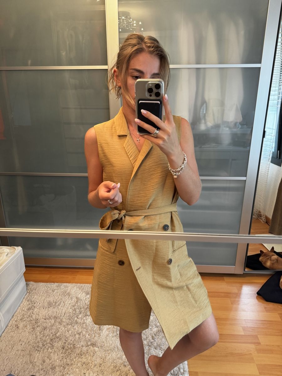 Mango Vestiti: Chic Mango Blazer Dress, Size S – Nuovo e nell'imballaggio originale da Sattel venduto da Zlata1 1