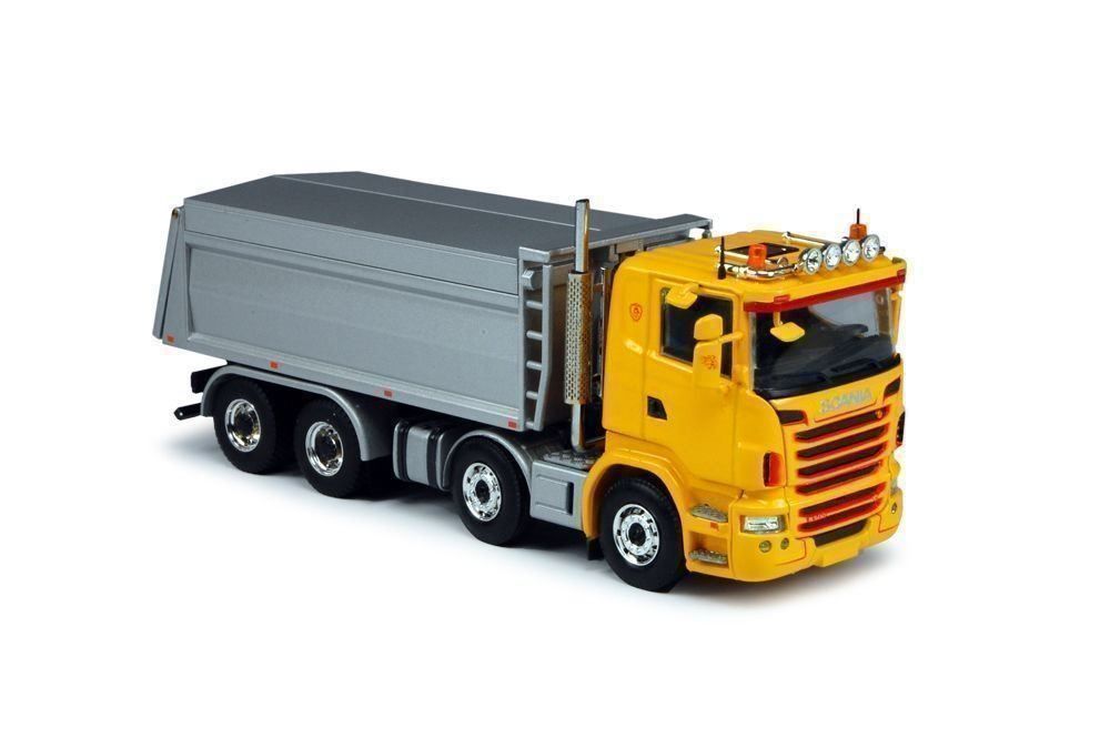 Scania Kit di modellismo & Modellini statici: Tekno 1:50 Tekno Scania 4-A-Kipper Setec – Nuovo e nell'imballaggio originale da Affoltern am Albis venduto da Modellshop-8910 1