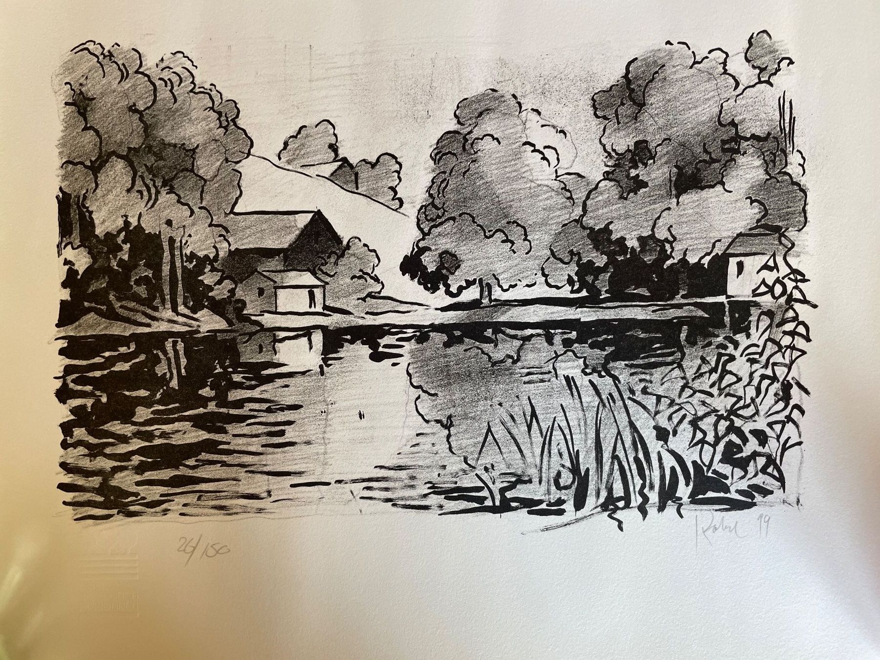 Grafica & Litografie: Lithografien Thema Dreiweihern St.Gallen – Usato da Gais venduto da urbuc 3