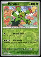 Pokémon Maractus 003/091 Rev. Holo  EN SV Paldean Fates