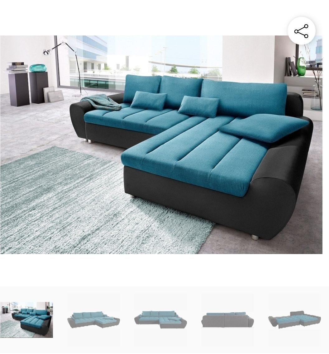 Divani: TOP! Neuwertiges Ecksofa / Polstergruppe mit Bettfunktion – Nuovo (secondo la descrizione) da Kiental venduto da MeSa_Niesen 4