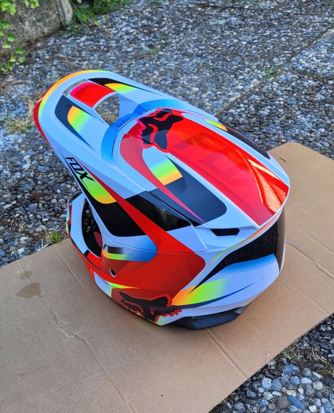 Fox Caschi & visiere: Fox Cross MX Sumo Helm grösse S – Usato da Wangen b. Olten venduto da Bonsai76 3