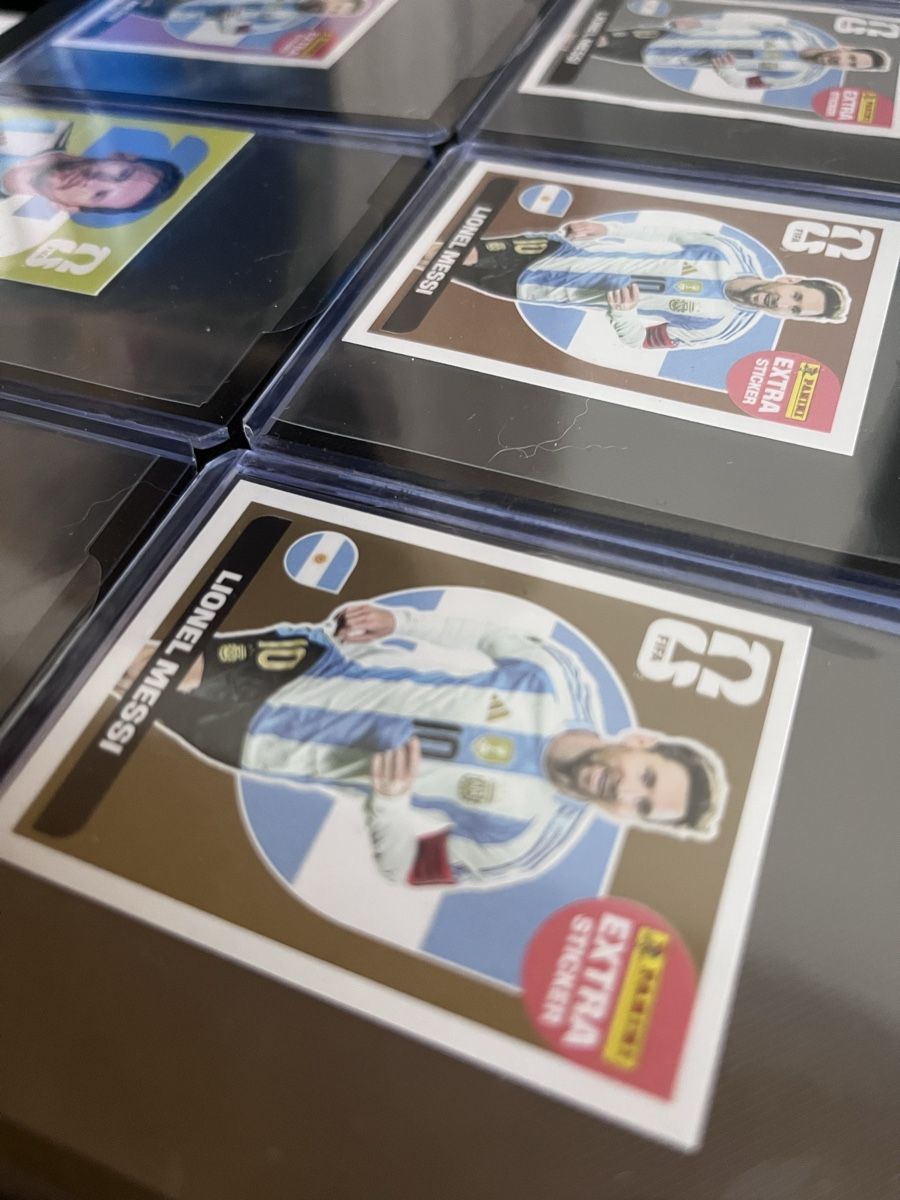 Panini Cartes à collectionner: Panini Messi Purple / Bronze / Silver / Gold Extra Sticker – D'occasion à Villeret par Ma_To 2