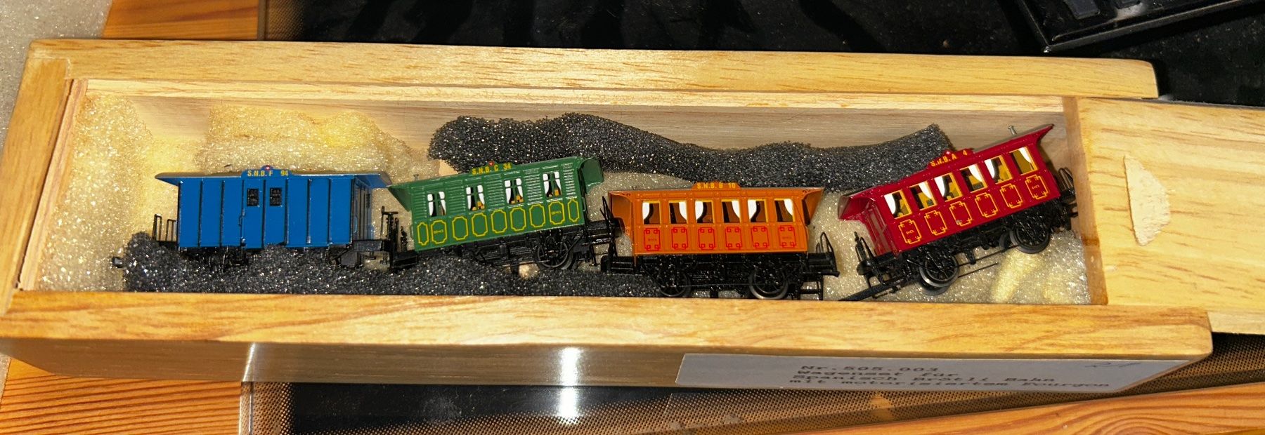 Wabu Modellini di ferrovie: WABU, Spanisch Brötli Bahn 505.000 Spur N Limmat Dampflock – Usato da Salvenach venduto da Ricardo3280 4