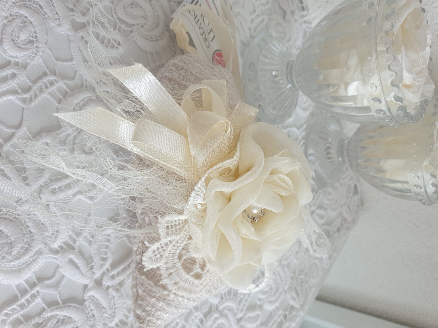 Tutte le decorazioni: Geschenk Herz Shabby Chic Vintage Spitze Muttertag Liebe – Nuovo e nell'imballaggio originale da Gossau ZH venduto da Goes05 4