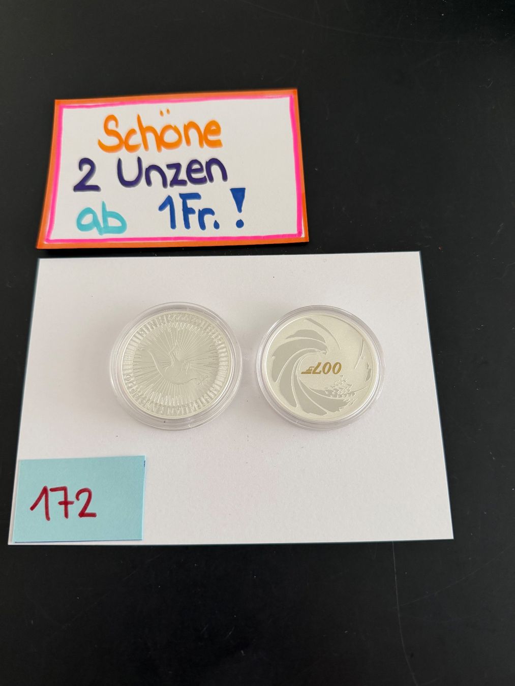 Tutti le monete: Schöne 2 Unzen – Usato da Engi venduto da kasi09 1
