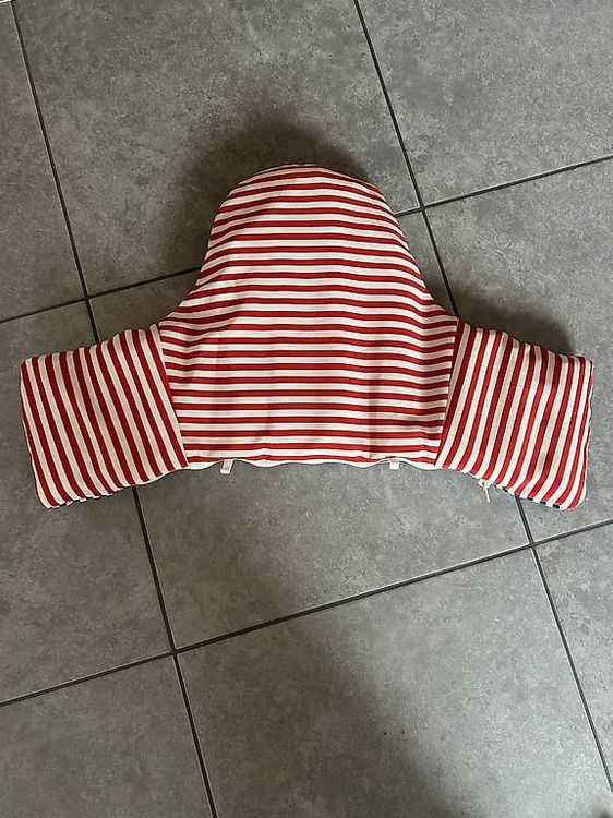 Kinder Hochstuhl mit Tablett, Sitzgurt + Kissen IKEA ANTILOP 3