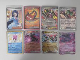 Pokemon - Lot de cartes - Ex, shiny, Full art - FR / ENG