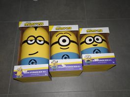 Minions Storage Boxen - 10L - 8L - 6L          * NEU / OVP *