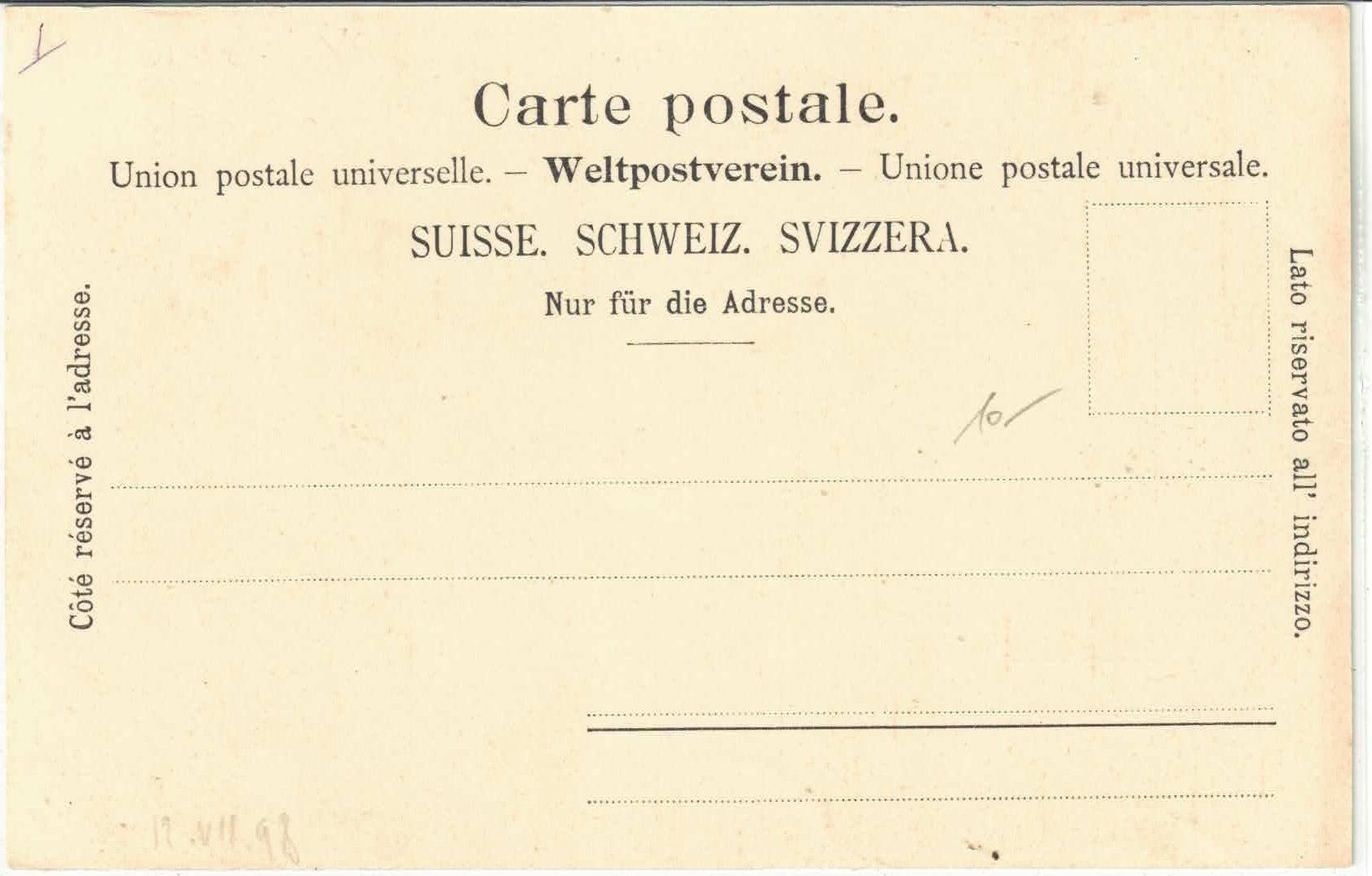 Ansichtskarten: Finhaut - Vue generale – Gebraucht aus Ettingen von Kartenplanet 1