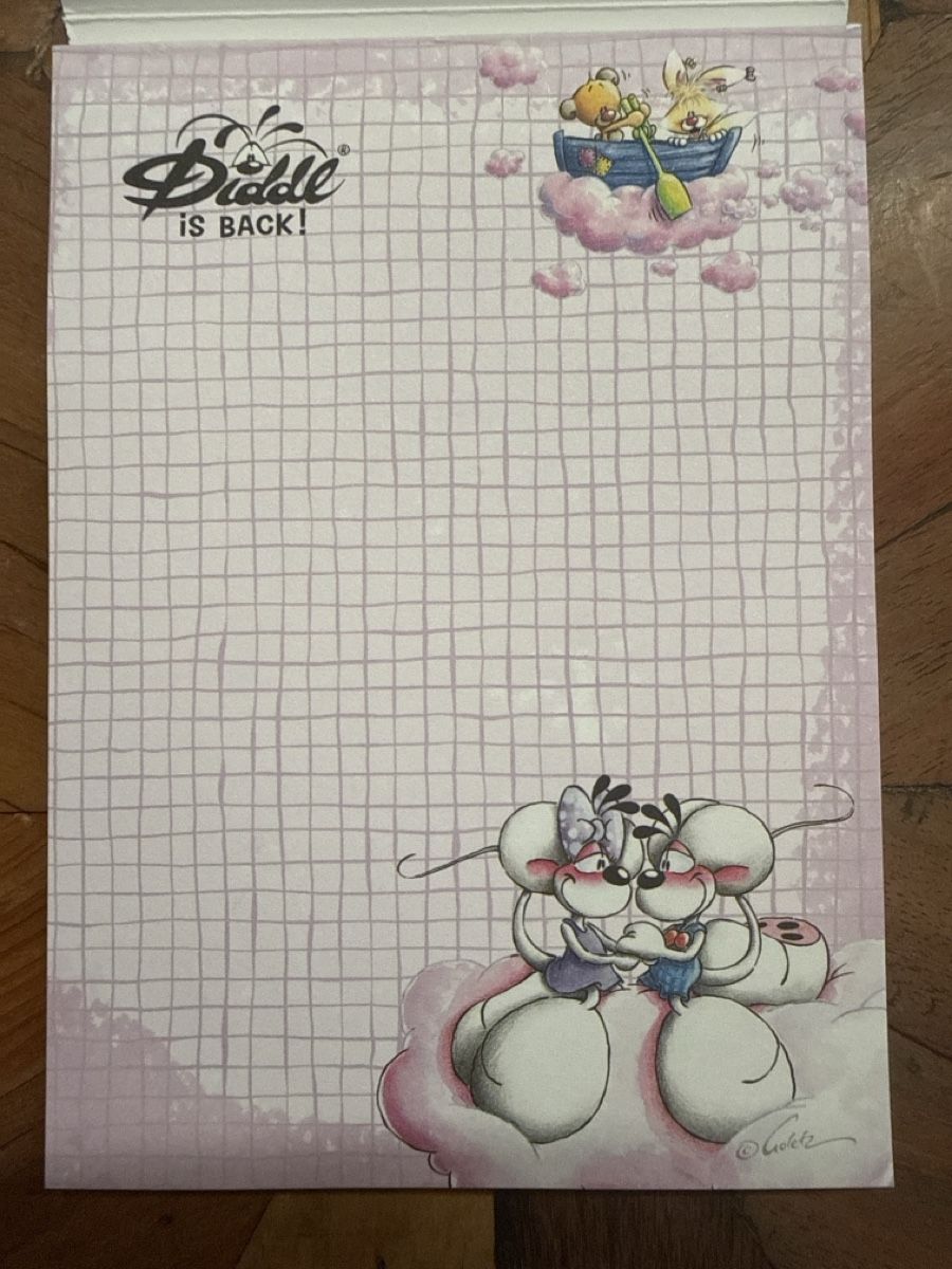 Schreibblöcke: Diddl is back Duftblatt  – Neu (gemäss Beschreibung) aus Baar von jerry1991 1