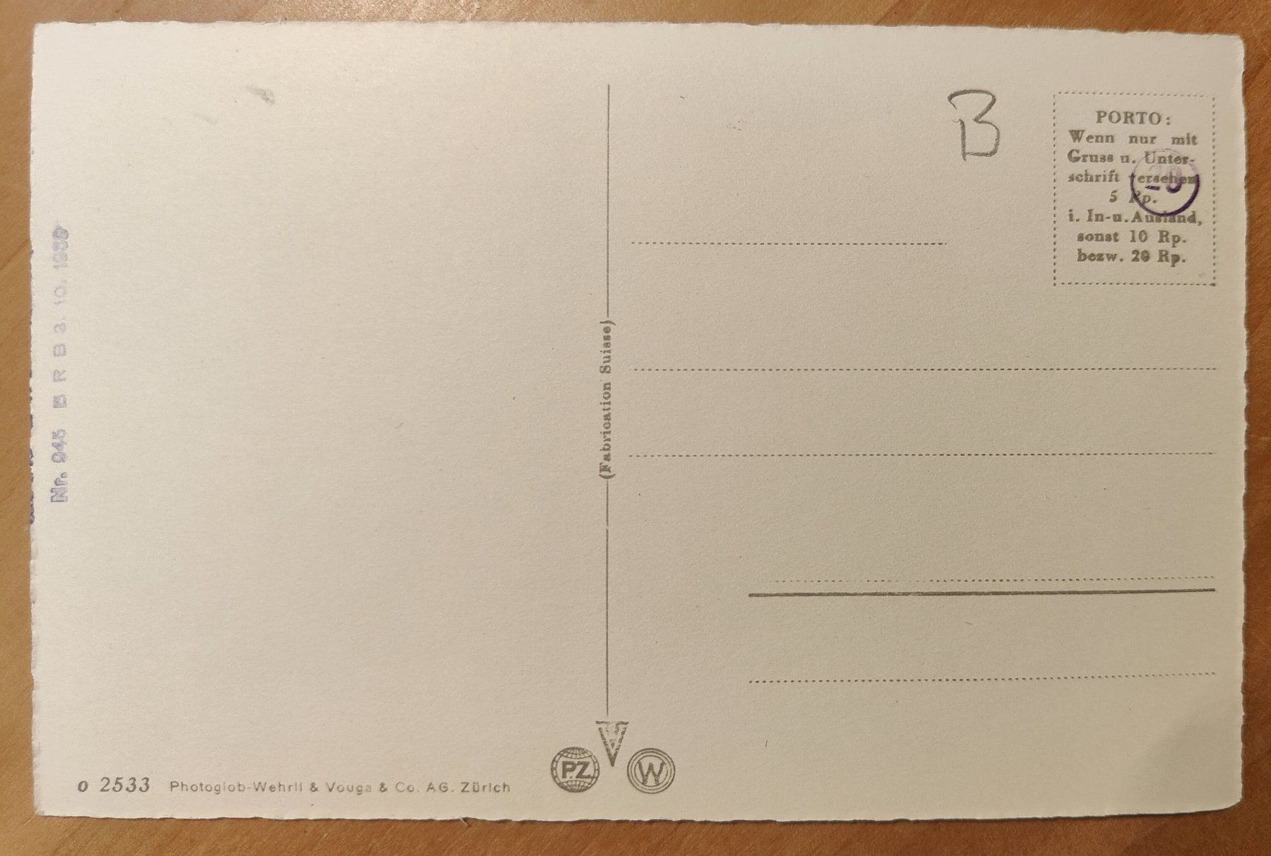 Cartoline postali: Chur mit Rheintal um 1930 – Usato da St. Erhard venduto da Chaeferli6 1