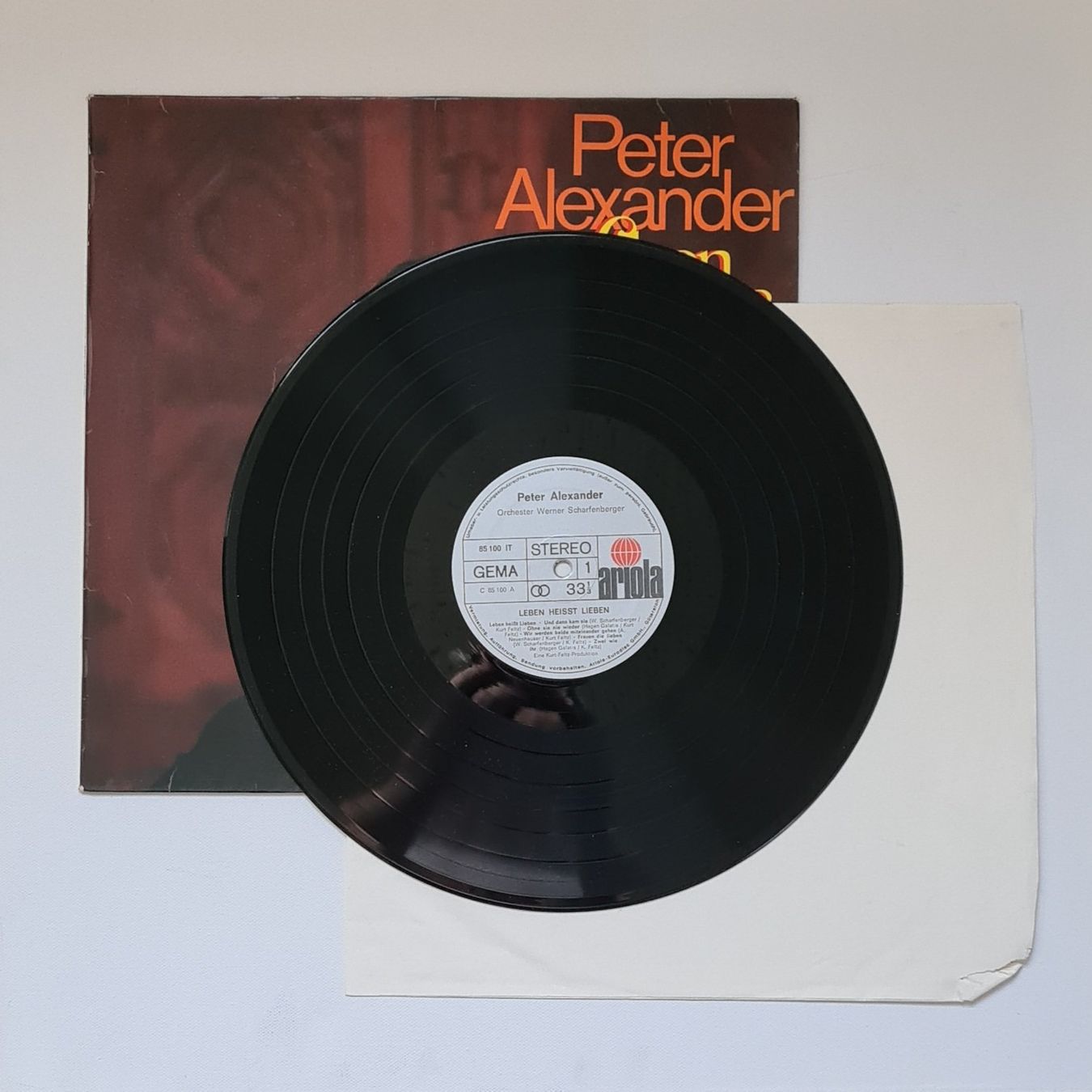 Dischi in vinile: LP | Peter Alexander | Leben heisst Lieben – Usato da Dietikon venduto da Jacky1983 2