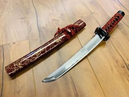 Katana Schwert Tanto ROT 50cm Bordeaux 1