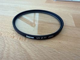 Filtre UV Hama 77 mm pour objectif photo