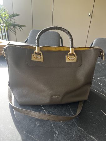 LIU JO Handtasche in khaki-gold