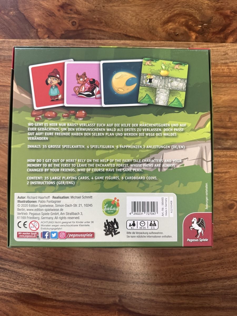 Pegasus Spiele Giochi: Memorinth - Pegasus Spiele – Nuovo (secondo la descrizione) da Kilchberg ZH venduto da tjapukai 1
