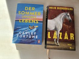 2 verschiedene Bücher / Belletristik 