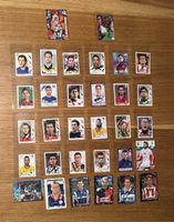 32x original signierte Panini/Topps Sticker
