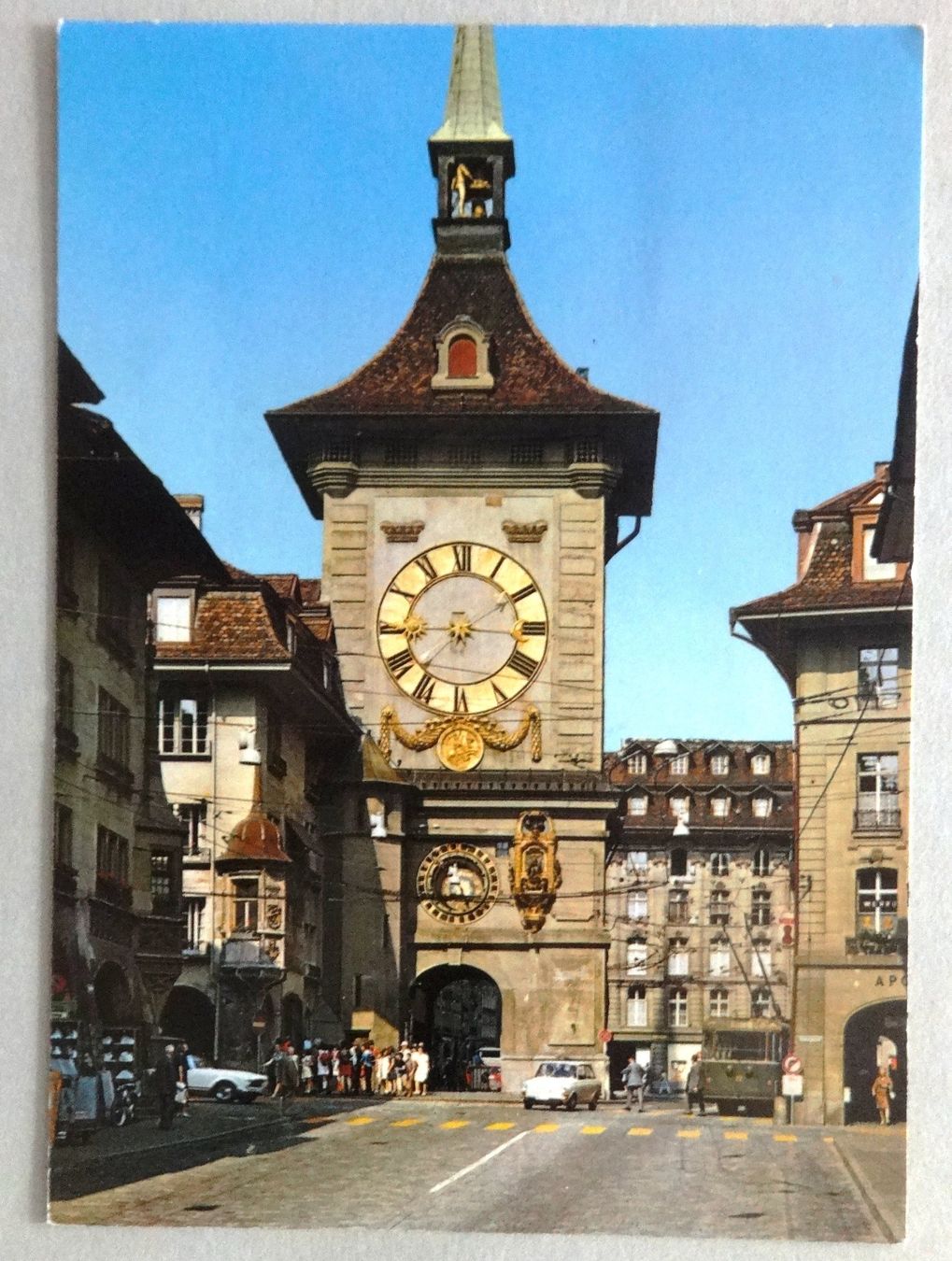 Ansichtskarten: Bern - Zeitglockenturm – Gebraucht aus Fétigny von Billy2miny