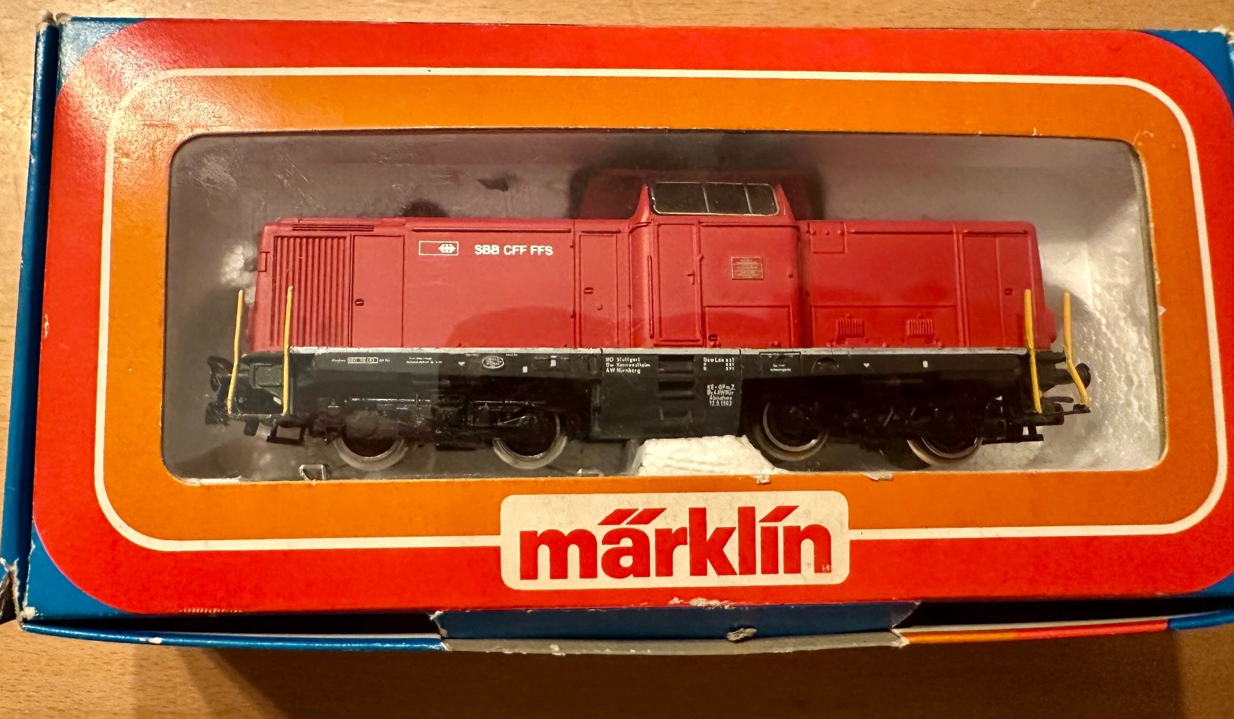 Märklin Modellini di ferrovie: Märklin SBB V100 AC Analog H0 – Usato da Oftringen venduto da ib.85