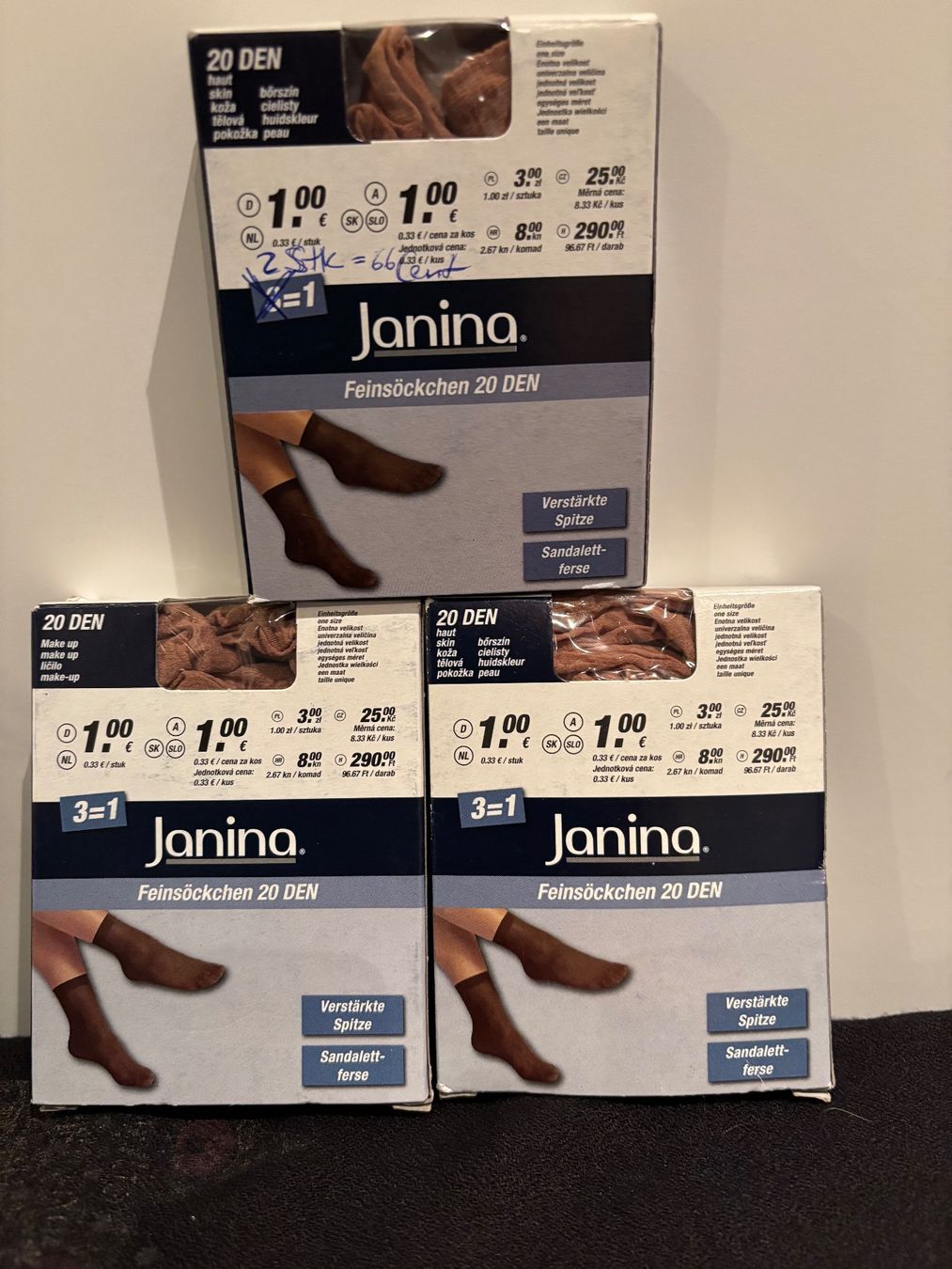 Lidl Calze: Damen Söckchen hautfarbig 8 Paar – Nuovo (secondo la descrizione) da Rafz venduto da findelmundo68