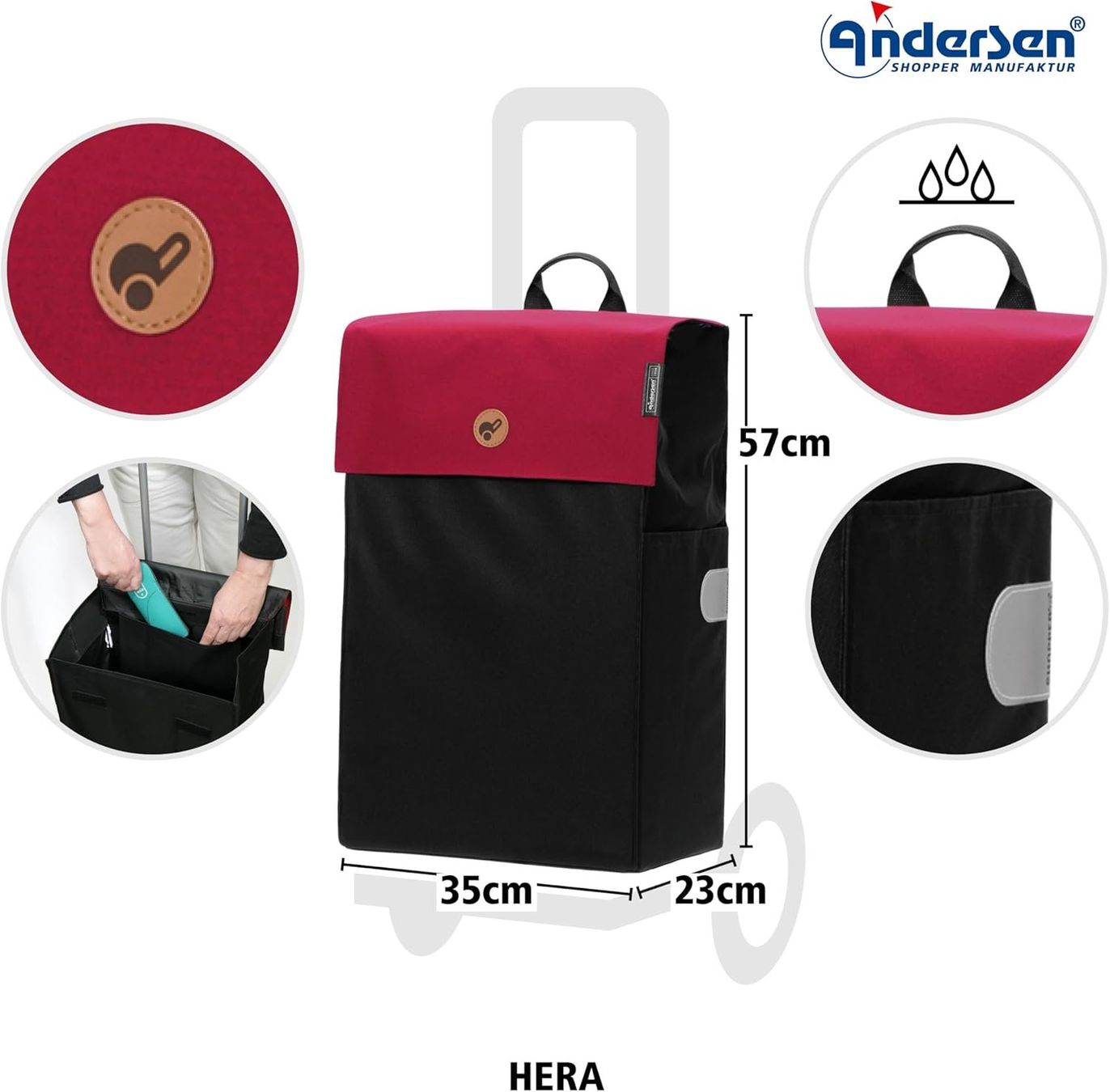 Autres articles pour la maison: ANDERSEN Shopper Scala HERA rot – Neuf avec emballage d'origine à Kägiswil par nick666 1