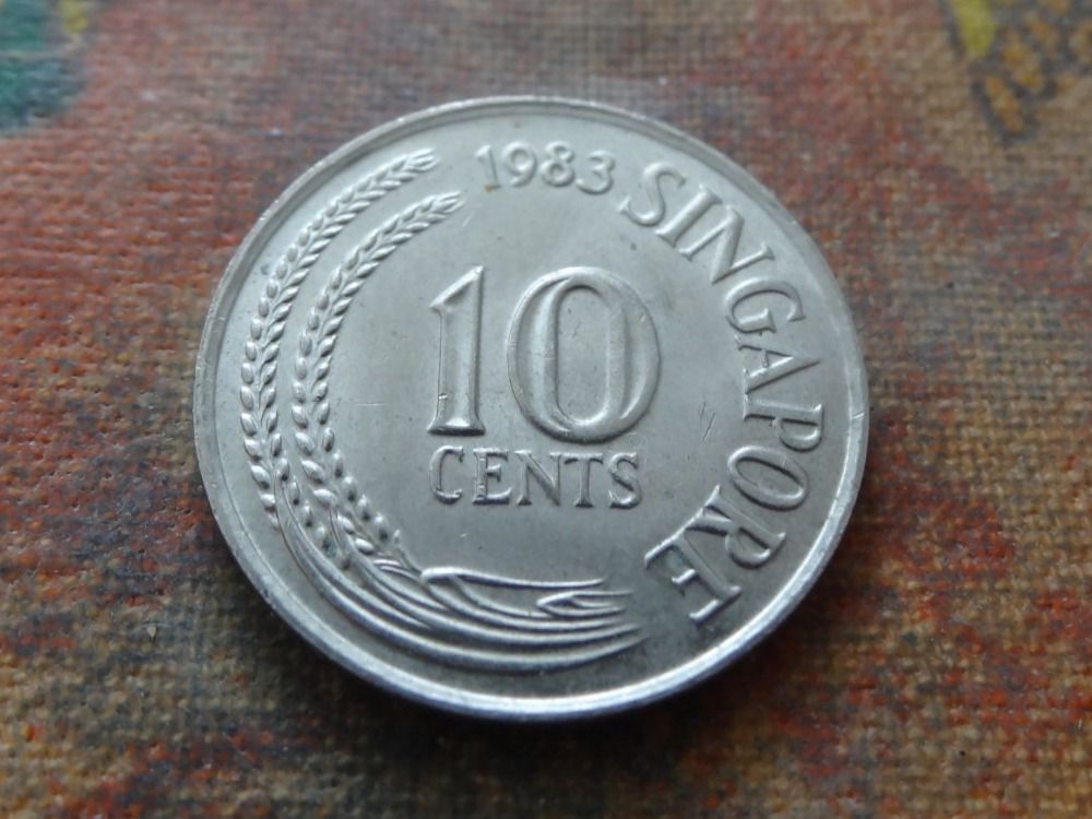 Tutti le monete: SINGAPOUR  10  Cents  1983 – Usato da Romanel-sur-Lausanne venduto da Swift13