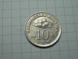 Malaysia 10 Sen, 1997