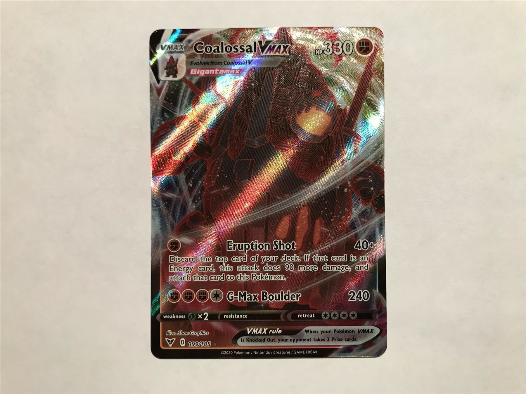 Pokémon Sammelbilder & Trading cards: Coalossal Vmax – Neu (gemäss Beschreibung) aus Hagendorn von Pokecollectorch 1