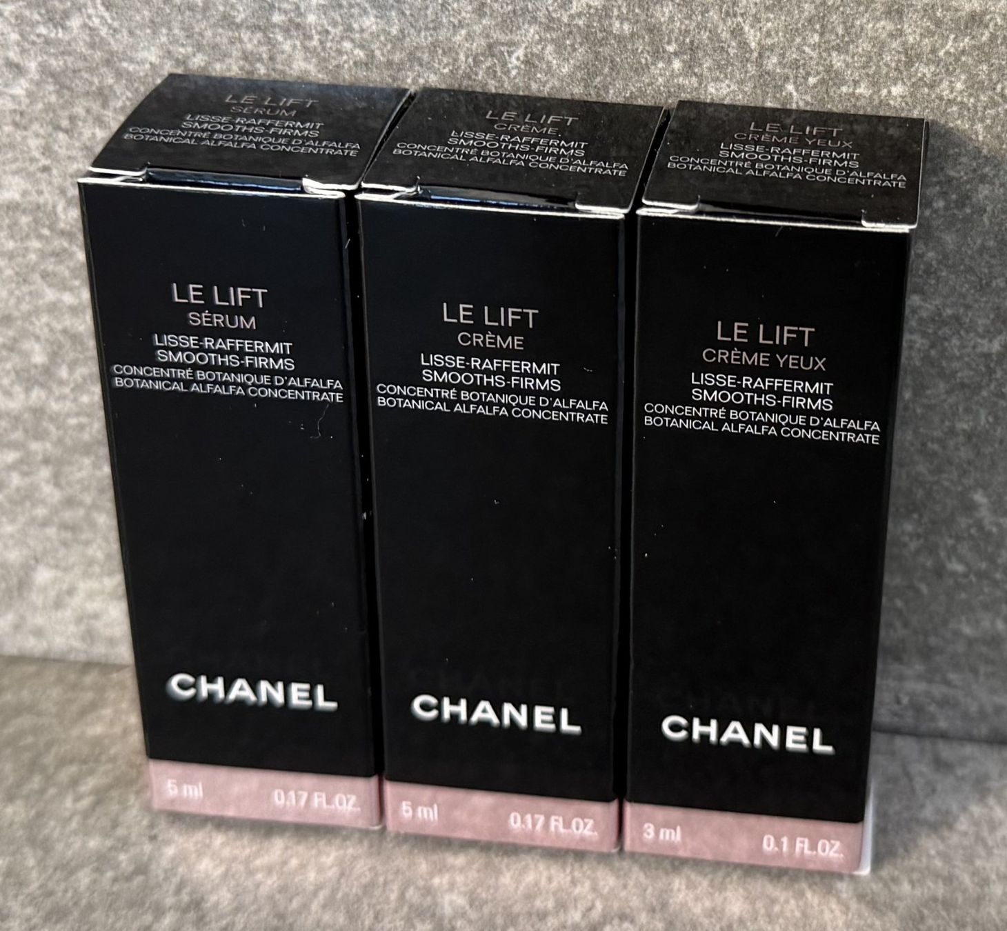 Chanel Cura del viso: CHANEL LE LIFT im 3er Set ... – Nuovo e nell'imballaggio originale da Chur venduto da Papageibarsch77