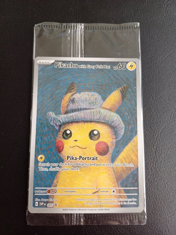 Pokémon - 1 Card - Pikachu with Grey Felt Hat, Pikachu #085 Édition
