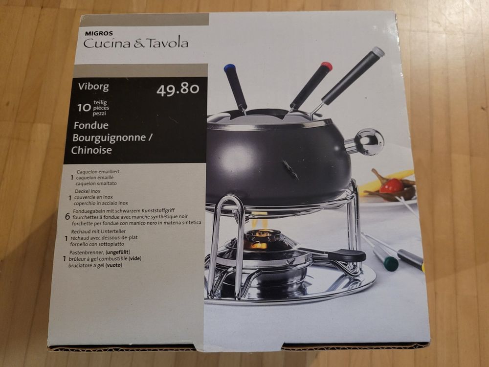 Fondue Bourguignonne Chinoise Set, 10teilig Kaufen auf Ricardo