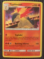 Pokemon Typhlosion Holo Promo SM185 near Mint