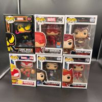 Funko Pop! Marvel 6er Set Wanda Daredevil Eddie Brock Agatha