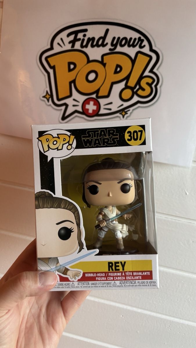 Star Wars Statuette: Funko Pop! Star Wars Rey #307  – Nuovo (secondo la descrizione) da Büren an der Aare venduto da FindyourPops