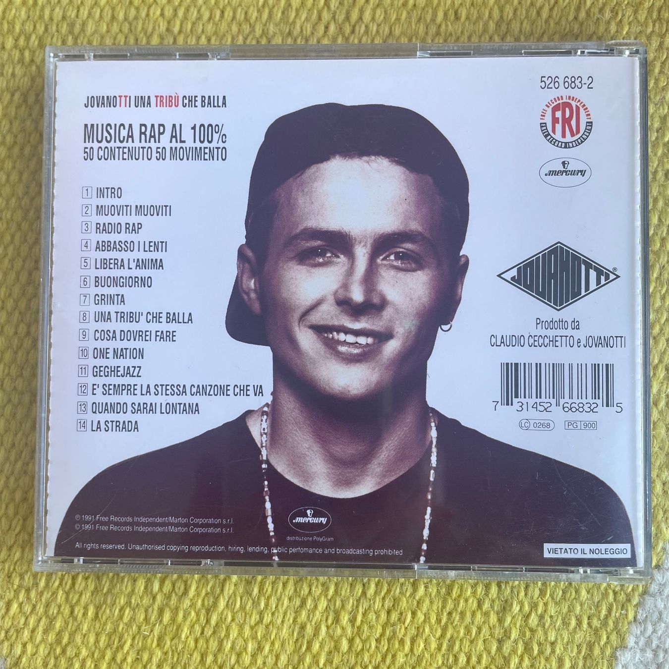 CD: JOVANOTTI-UNA TRIBU CHE BALLA – Usato da Rorschacherberg venduto da CD-Roli 1