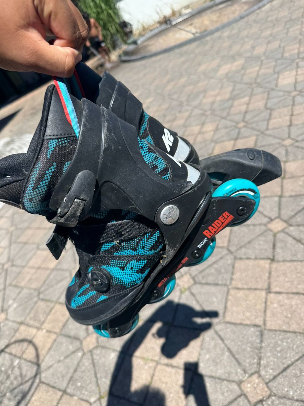 Pattini in linea & Pattini a rotelle: K2 Raider BOA Inlineskates – Usato da Härkingen venduto da Surferin2002 1