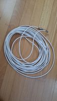Koaxialkabel 3C-2V weiss 75 Ohm F-Stecker guter Zustand
