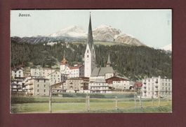 DAVOS - Kirche - 1918