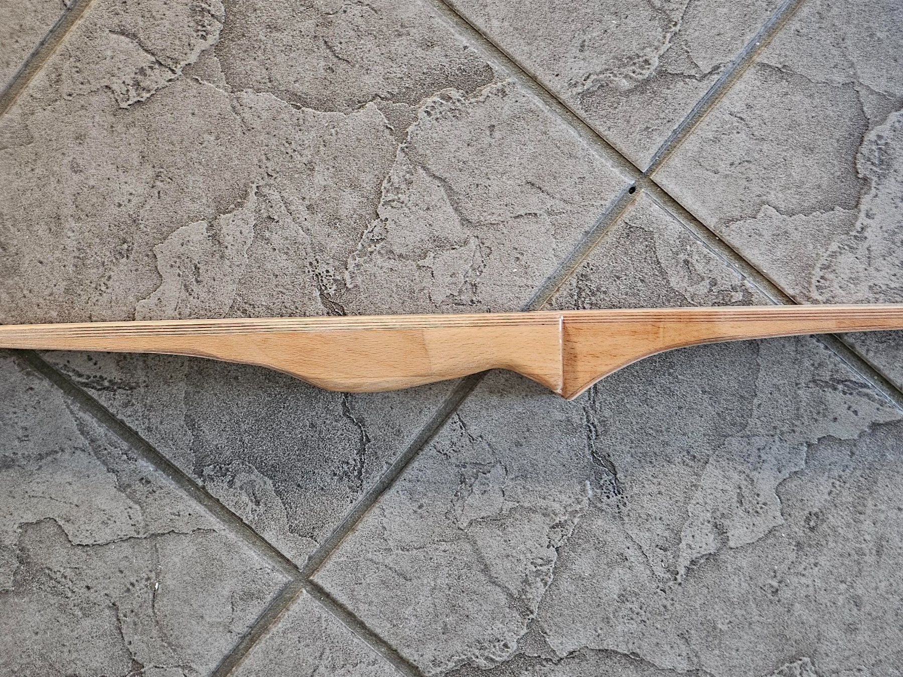 Tiro con l'arco: 153cm Langer Flachlangbogen, Laminiert, Rohling – Usato da Weisslingen venduto da PfeilBogenMesser 5