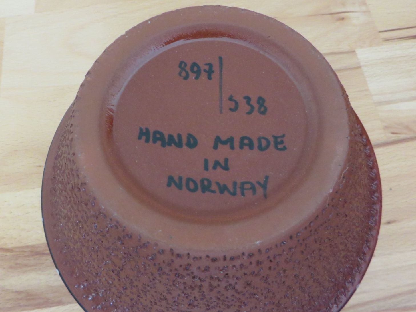 Ciotole: VINTAGE KERAMIKSCHALE HAND MADE NORWEGEN – Usato da Neuhausen venduto da luckimucki 5