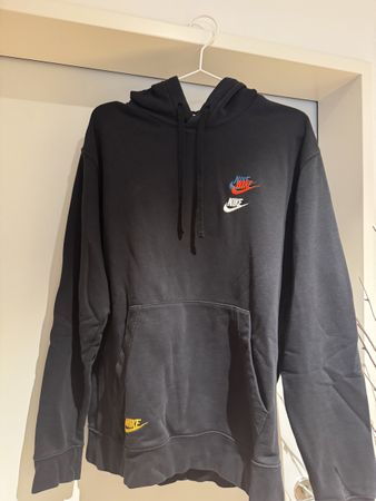 Schwarzer Nike Hoodie, Grösse L