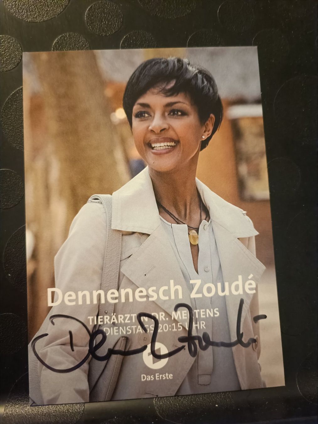 Autografi: Dennenesch Zoudé - signierte Autogrammkarte – Usato da Menziken venduto da Artographs