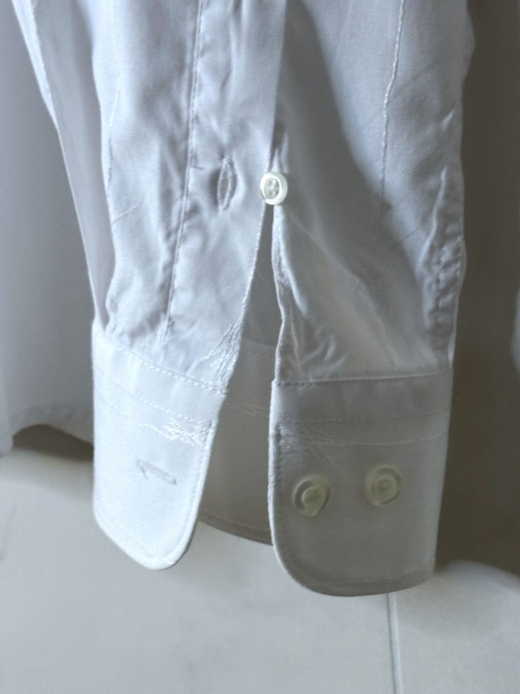 C&A Camicie: Elegantes CANDA Hemd, Gr. 41, weiss – Usato da Uhwiesen venduto da mic_kd6g 3